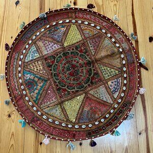 Hand-embroidered Wall Hanging/Pillow case